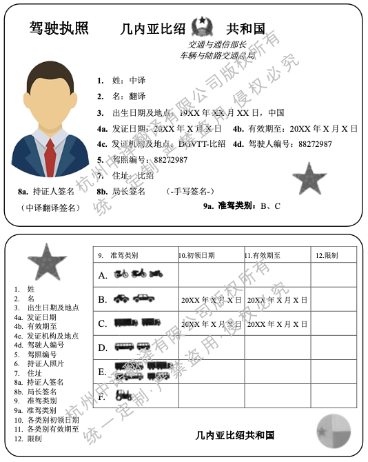 幾內(nèi)亞比紹駕照翻譯成中文模板.png